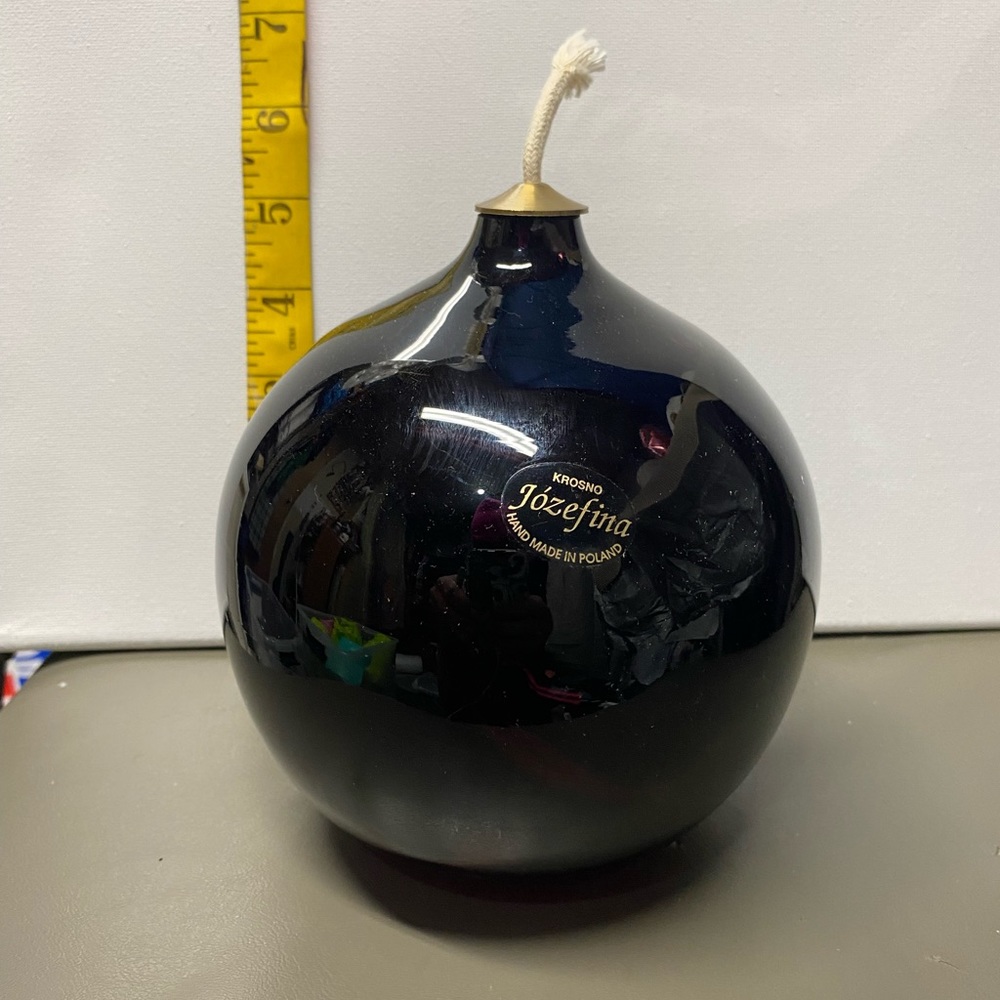 Handblown bubble oil, lanterns #Vintage